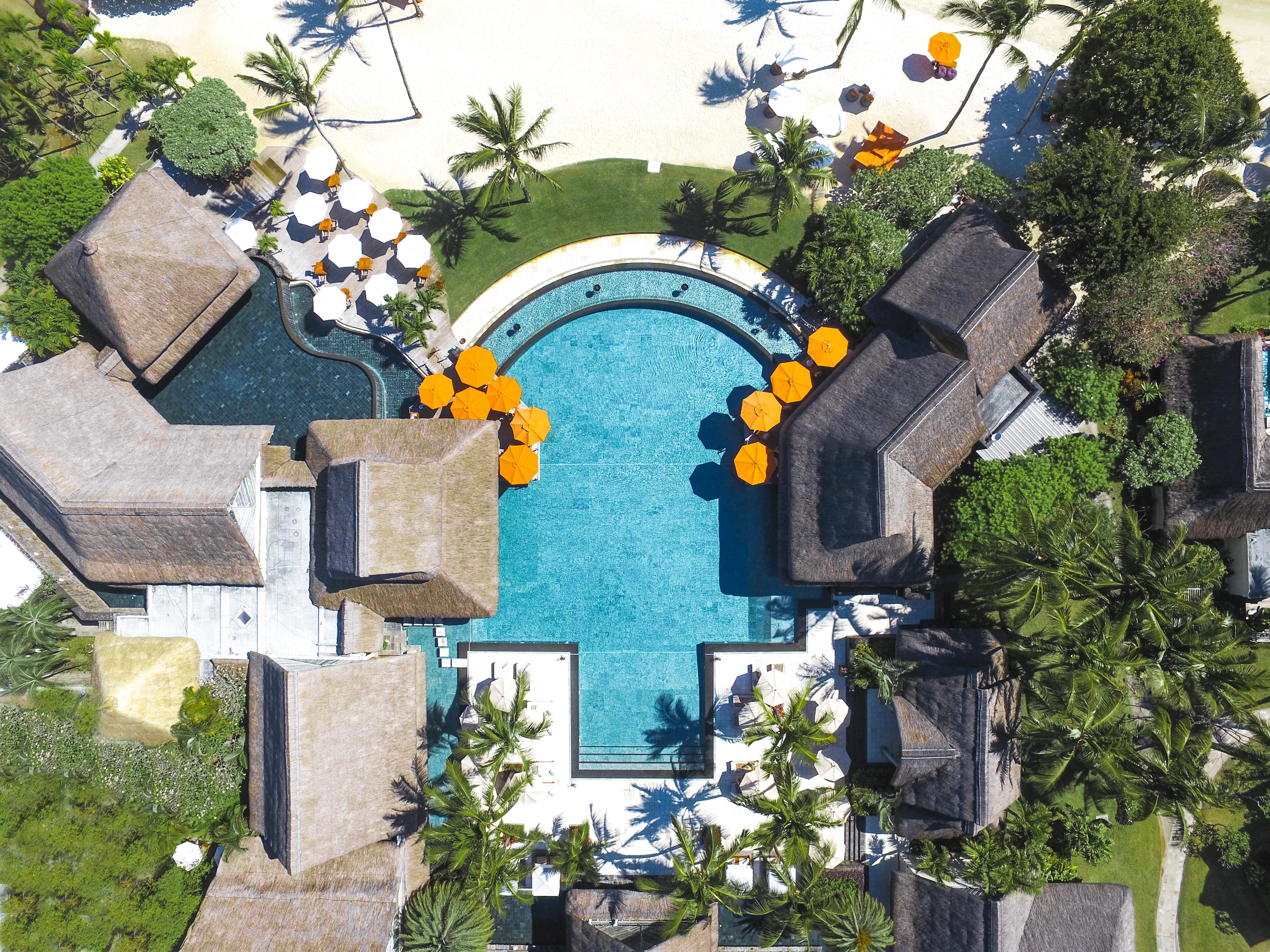 Constance Prince Maurice Poste de Flacq Exterior foto Aerial view of the resort